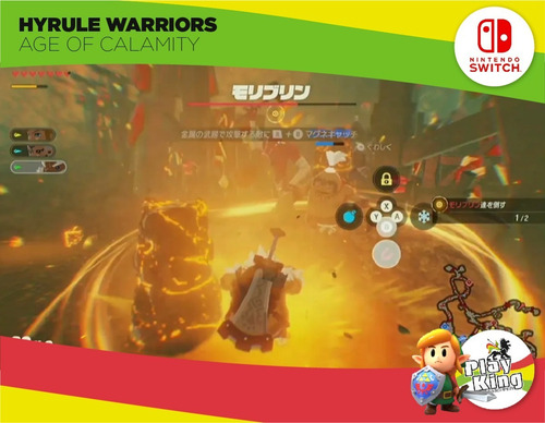 Imagen 2 de 10 de Hyrule Warriors: Age Of Calamity Nintendo Switch Playking