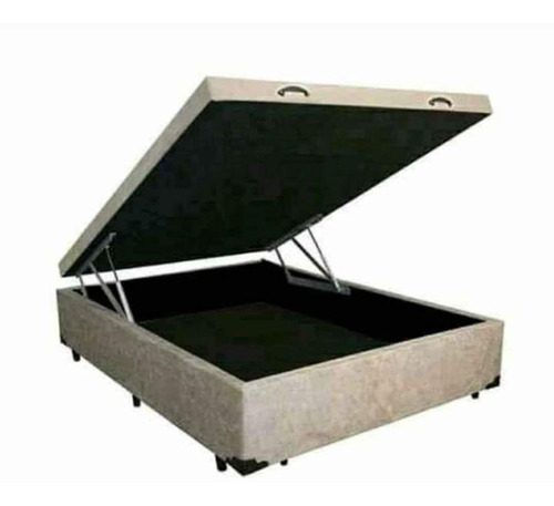 Imagem 1 de 3 de Cama Bau Casal