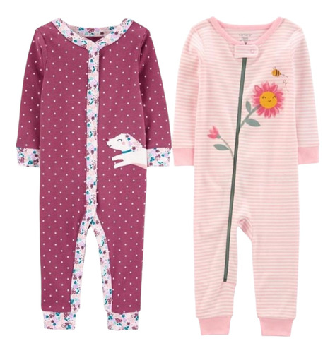 Set De 2 Mamelucos Carters Algodon