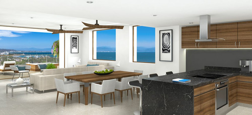 Preventa Departamento 1 Rec Vista A Playa En Punta De Mita/ala