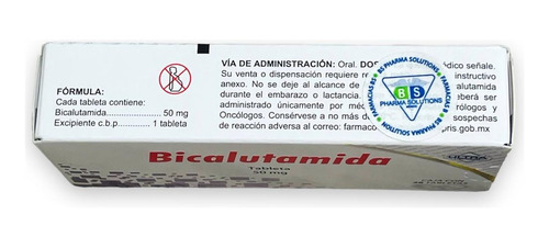 Imagen 5 de 6 de Bicalutamida 50 Mg C/28 Tab Ultra