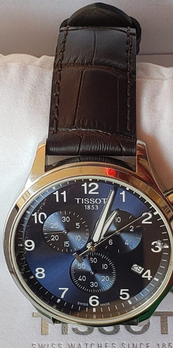 Tissot Chrono Xl Reloj Deportivo Acero Inoxidable Excelente Café Azul Azul (Usado)