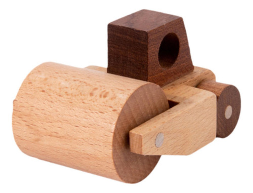Adorno De Juguete De Coche De Madera, Figura Estilo A