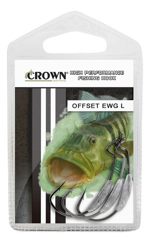 Anzol Crown Offset Ewg 4/0 C/05 - Crown