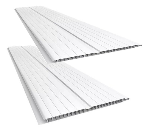 Tabla Cielorraso Pvc Blanco 8mm X 4 Mtrs Paquete 2 Un