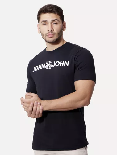 CAMISETA JOHN JOHN BASIC LOGO MASCULINA BRANCA