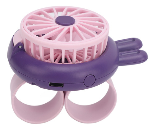Reloj De Pulsera Con Forma De Ventilador, Color Morado, 3 Ve