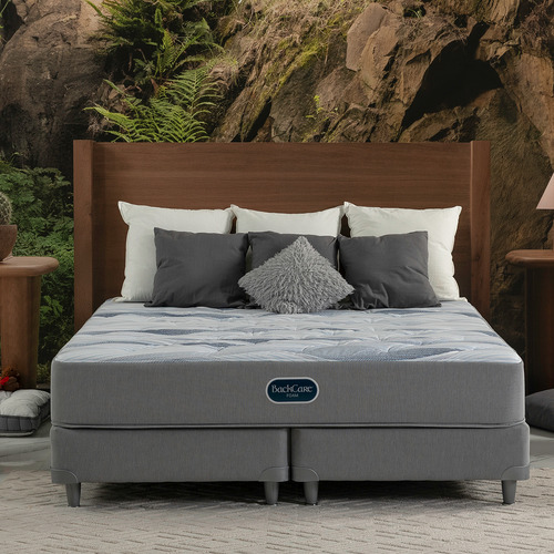 Colchón Y Sommier Simmons Backcare Foam Queen 190x160