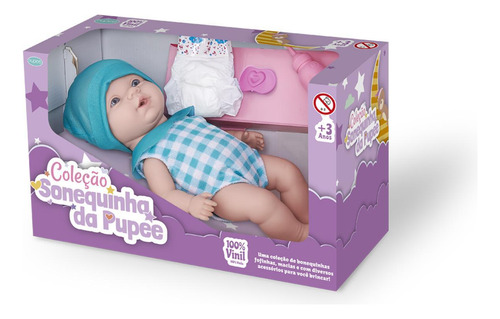 Boneca Sonequinha Faz Xixi - 1100 Pupee