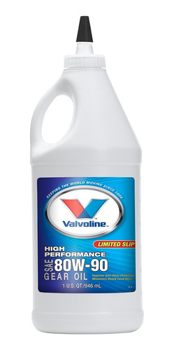 Valvoline High Performance 80w-90 Gear Oil 