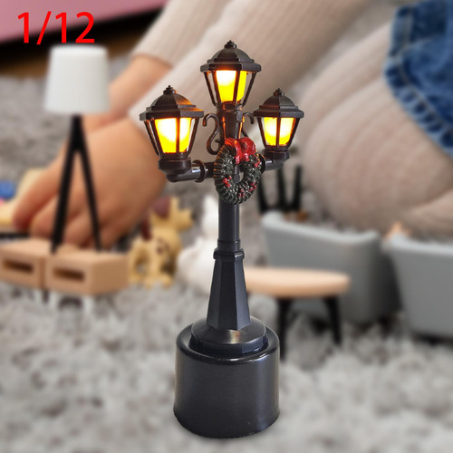 2 Accesorios Para Modelos De Farolas En Miniatura A Escala