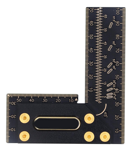 Régua De Marcação Para Marcenaria 100 Mm Scriber L Shape Squ