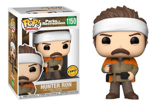 Hunter Ron Swanson Chase 1150 Funko Pop Parks And Recreation