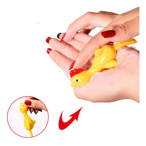 Catapulta Pequeña De Goma Para Pollos, 20 Unidades