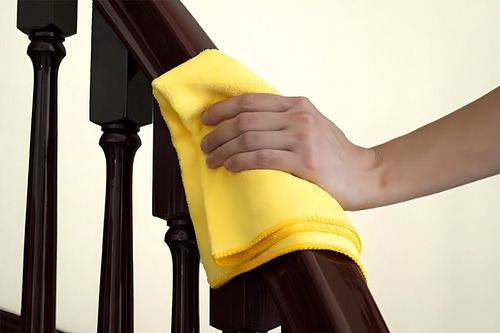36 Piezas De Toallas, Paños De Microfibra Absorbentes 40.6cm Color Amarillo