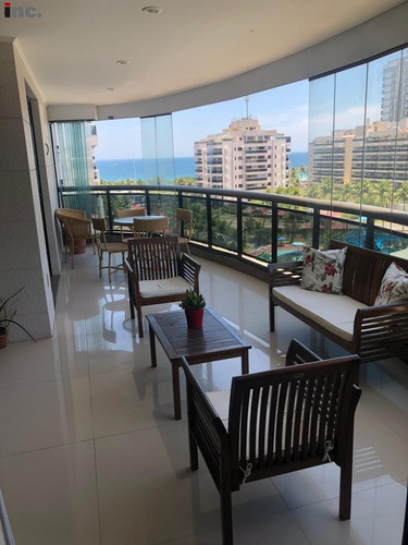 Maravilhosa Cobertura Waterways - Vista Mar - 270m² - Bom Gosto E Sofisticação!!!! - Cob.waterq - 69218836