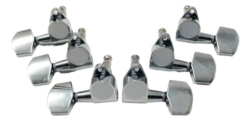 6 Pçs Afinação De Guitarra Peg Botão Botões Afinação
