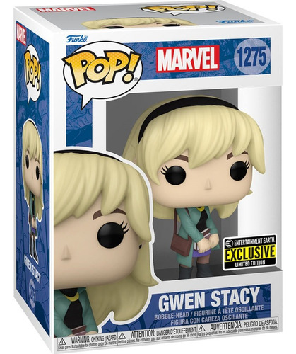 Funko Pop Gwen Stacy #1275 - Spider-man Exclusivo Ent. Earth