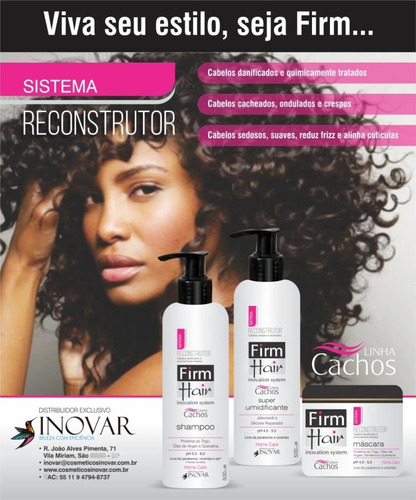 Shampoo Reconstrutor 500 Ml Cachos