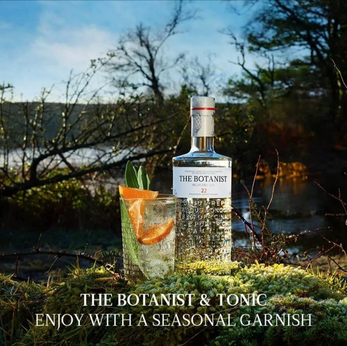 Gin The Botanist Islay Dry. 700 Ml Cítrico Refrescante, Elegante Y Lujoso