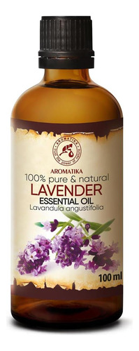 Aceite Esencial De Lavanda Lavandula Angustifolia 1 L