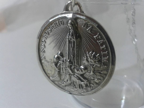 217 Se Vende Medalla De La Virgen De Fatima En Plata Ley 950