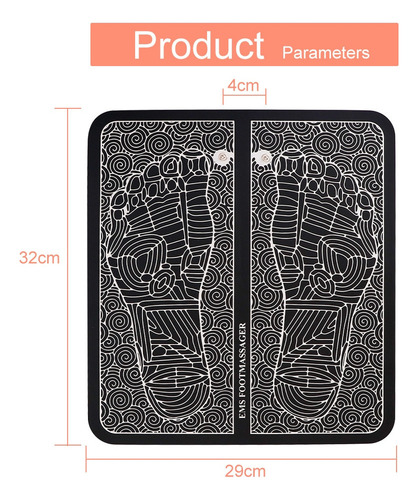 Máquina De Massagem De Pés De Fisioterapia Ems Massageador D