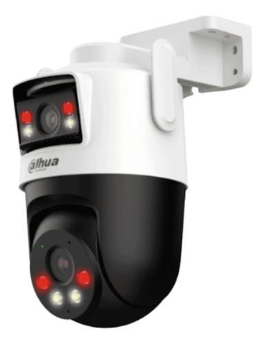 Camara Mextec Dahua Ipc-wpt1539dd-sw-5e2-pv/ámara Ip Pt Wifi Dual De 10 Mp, 2 Lentes De 5 Mp C/u (fijo Y Pt), Iluminador Dual Inteligente/ Ir De 50m, Microfono Y Altavoz Integrados, Ia, Autotracking