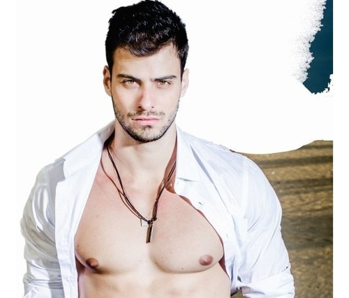 Colar Cordão Folha Vintage Masculino Couro Legítimo