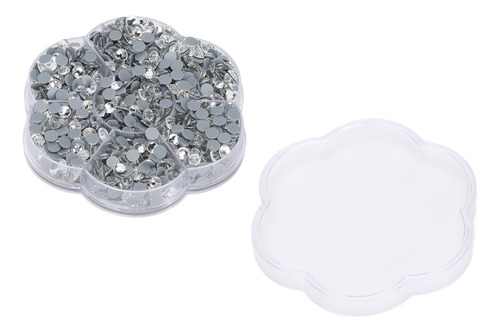Strass Hot Fix, 1440 Unidades De Vidro, Fundo Plano, Transpa