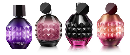 Sweet Chic +sweet Black +sweet Black Intense+sweet Exclusive