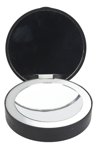 Bolsillo Plegable Recargable Con Espejo Compacto Iluminado