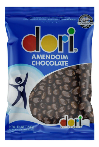 2x Dori Amendoim Doce Chocolate 1 X 500 G