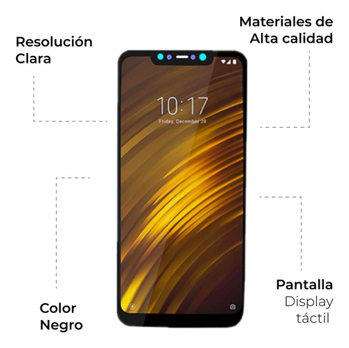 Sjpm Pantalla Display Compatible Pantalla Xiaomi Pocophone