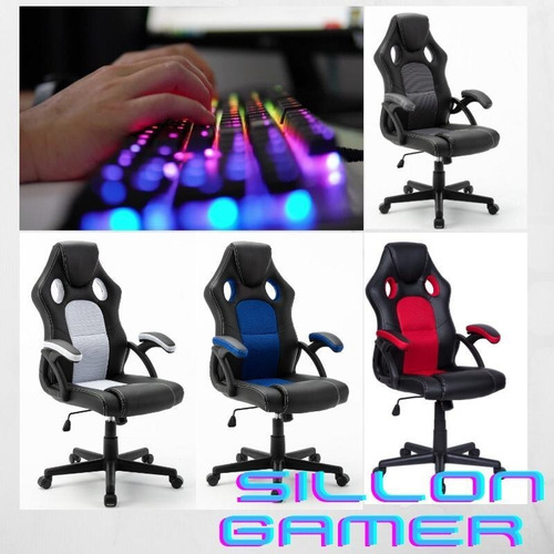 Imagen 7 de 8 de Silla Sillon Gamer Pc Juegos Playstation Xbox Ps4 Gaming O