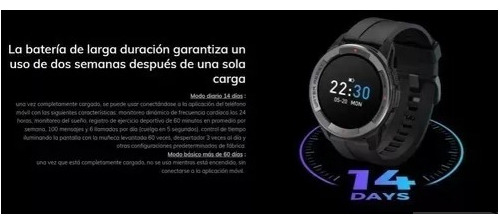 Imagen 6 de 6 de Reloj Smartwatch Inteligente Mibro Watch X1 Oxímetro