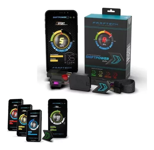 Pedal Shift Power Ft-Sp19+ Modulo Acelerador Chip Plug E Play Bluetooth App