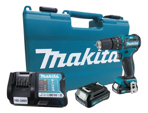 Parafusadeira Furadeira 3/8 12v 2 Baterias Bivolt Makita