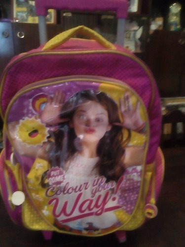 Excelente Mochila Soy Luna Carrito!! Super Oferta Efvo