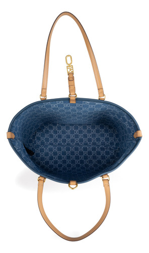 Bolsa Tote 2 En 1 Cloe Llildina Máximo Color Azul