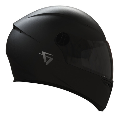 Imagen 4 de 5 de Casco Integral V50 Monochrome Negro Mate Talle L,