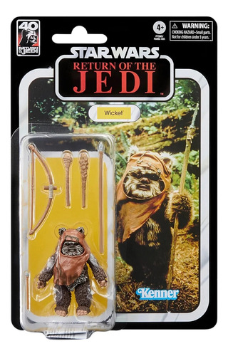 Star Wars Return Of The Jedi Wicket Kenner 40 Aniv. Replay