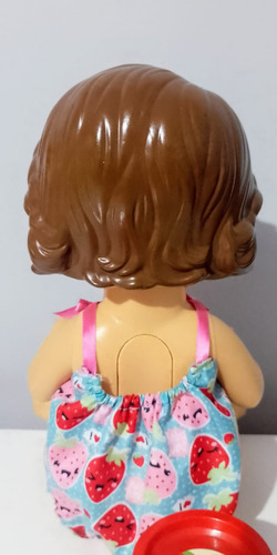 Baby Alive Lanchinho Divertida Morena Super Snaks Laurinha. (Usado)