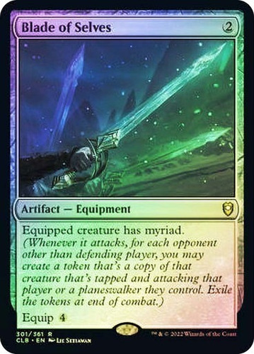 Magic Blade Of Selves Commander Legends: Baldur's Gate Foil