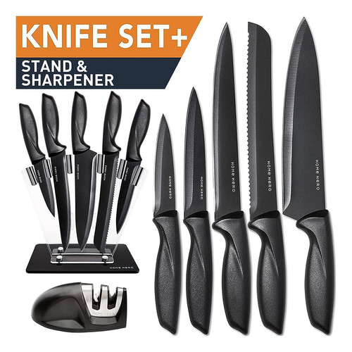 Cuchillos De Chef Home Hero, Acero Inoxidable, 5 Piezas