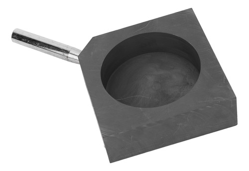 Molde De Lingotes Redondo De Fundición De Oro Y Plata