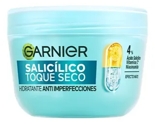 Hidratante Facial Salicílico Toque Seco Garnier, para Peles Mistas e Oleosas, Ajuda a Reduzir Imperfeições, Controla a Oleosidade por até 8h
