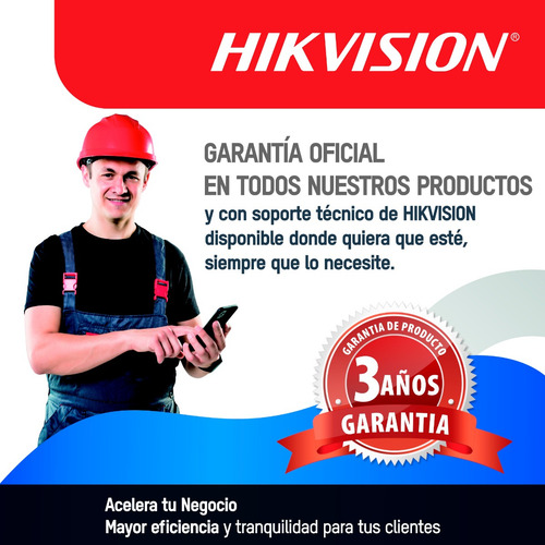 Imagen 6 de 10 de Kit Seguridad Hikvision Dvr 4k 8 Ch + 4 Camaras 5mp + 1 Tb