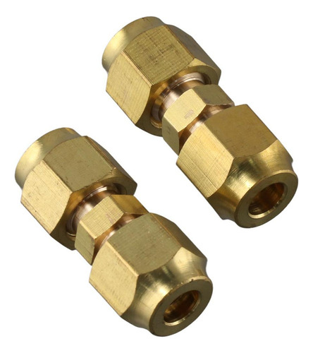 Tubo De Cobre De 2 Piezas, Conector Rápido, Tubo De Cobre 1/