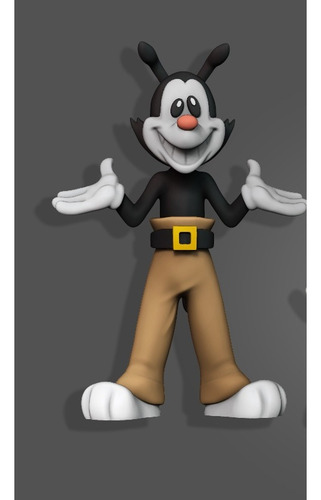Estátua Animaniacs - Yakko Wakko Dot - Impressão 3d Pla